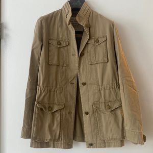 Womens Military Jacket Khaki Field Coat